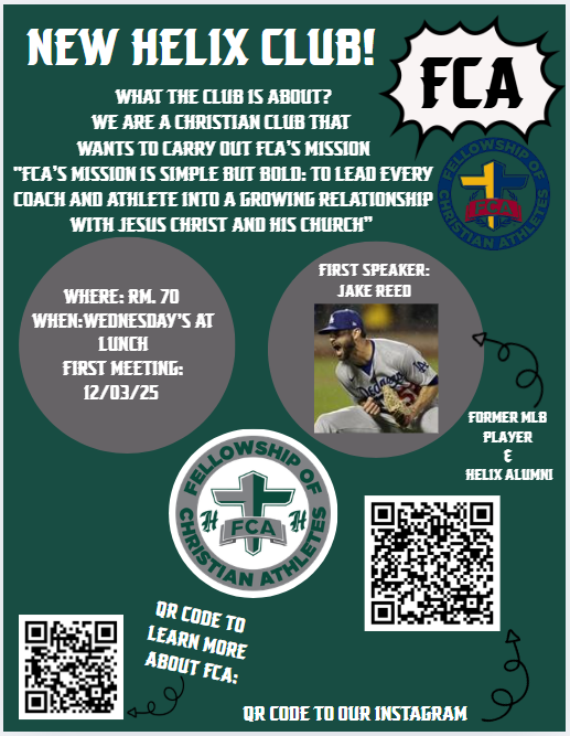 FCA Returns to Helix